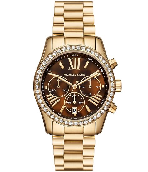 michael kors chronograph bracelet